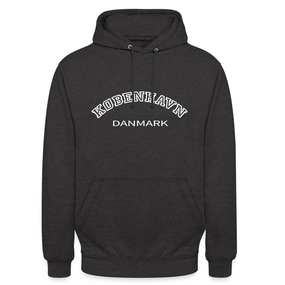 Hættetrøje unisex - København - charcoal