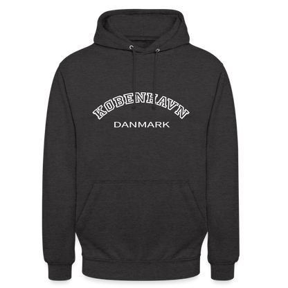 Hættetrøje unisex - København - charcoal