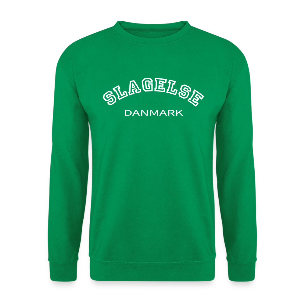CityShirt - Sweatshirt - Slagelse - kelly grøn