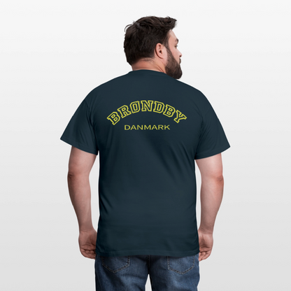 Herre-T-shirt - Brøndby - marineblå