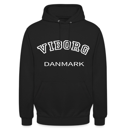 CityShirt - Hoodie - Viborg - sort