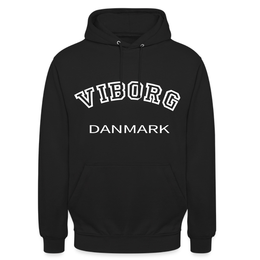 CityShirt - Hoodie - Viborg - sort