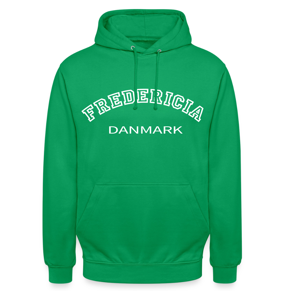CityShirt - Hoodie - Fredericia - kelly grøn