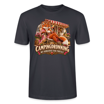 CityShirts - T-shirt - Campingdronning – Mit kongerige har fortelt - CS042 - mørk gråblå