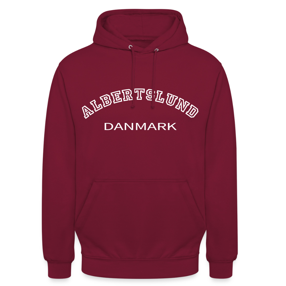 CityShirt - Hoodie - Albertslund - bordeaux