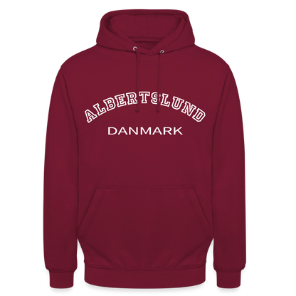 CityShirt - Hoodie - Albertslund - bordeaux