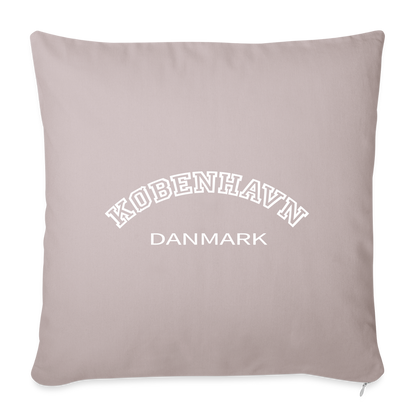 Sofapudebetræk 45 x 45 cm - København - light taupe