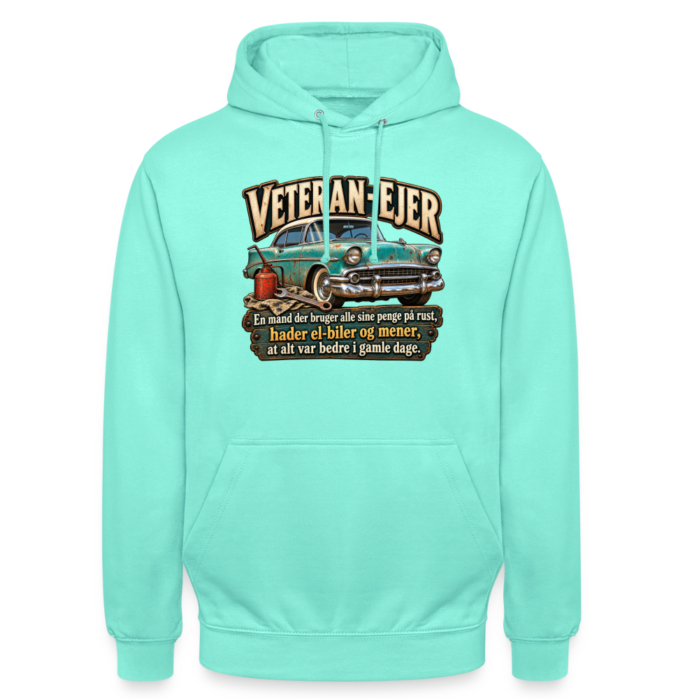 CityShirts - Hoodie - Veteran-ejer - CS017 - mint