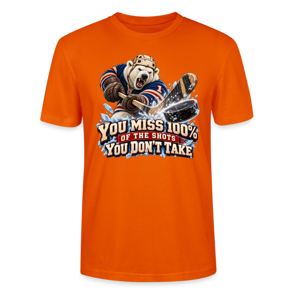 CityShirts - T-shirt - Take the shot - CS001 - mørk orange