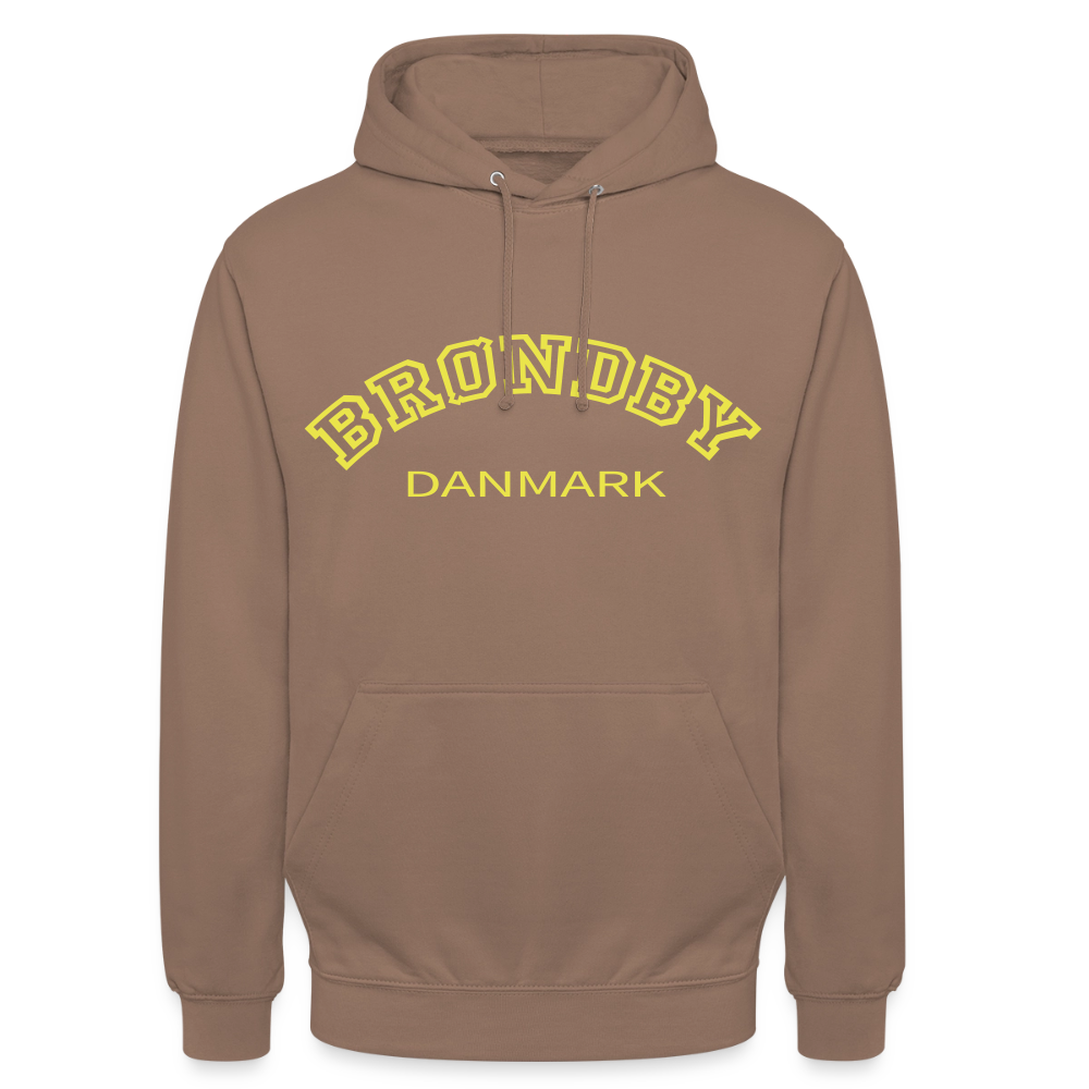 Hættetrøje unisex - Brøndby - mokka