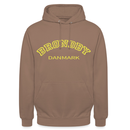 Hættetrøje unisex - Brøndby - mokka