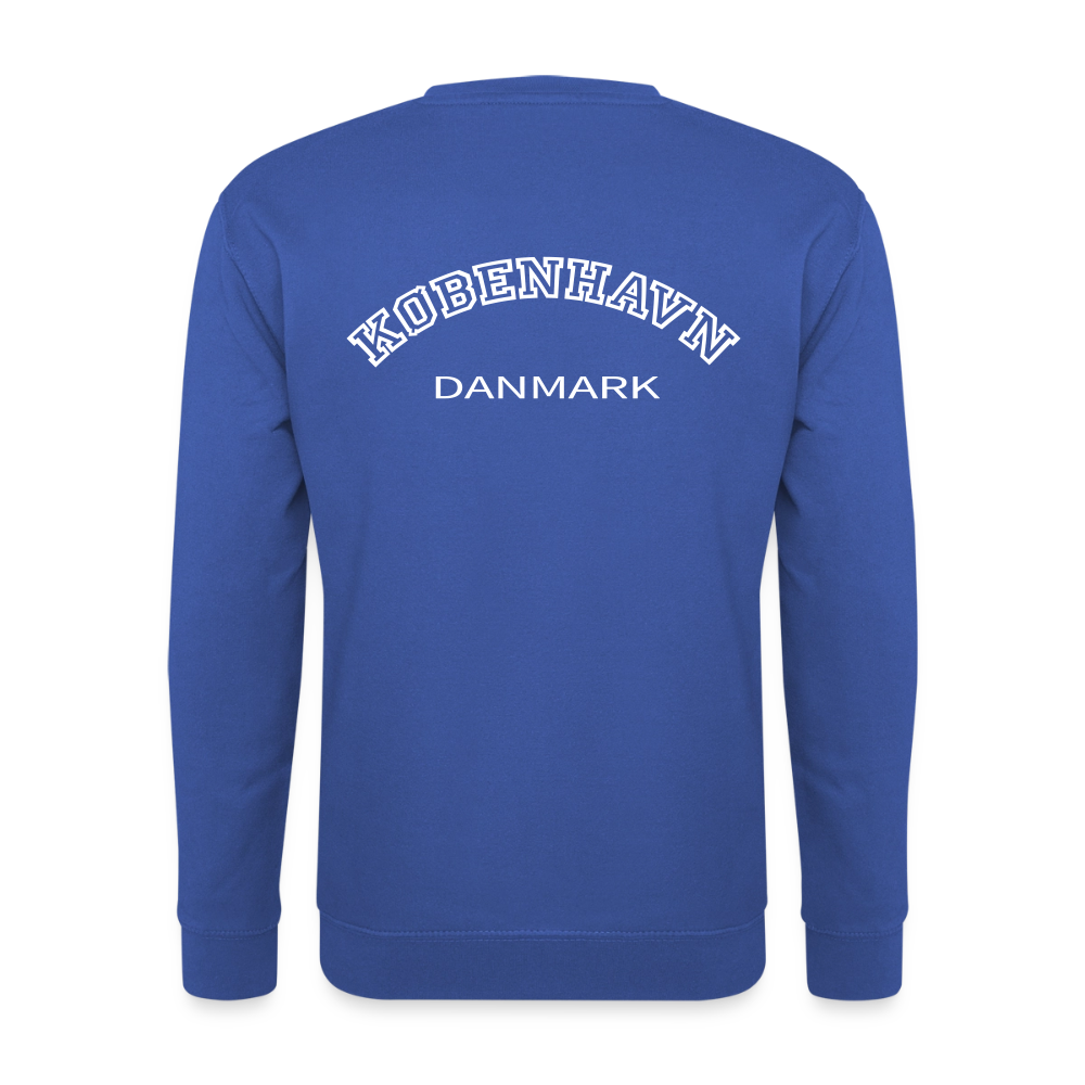 sweatshirt unisex - København - kongeblå