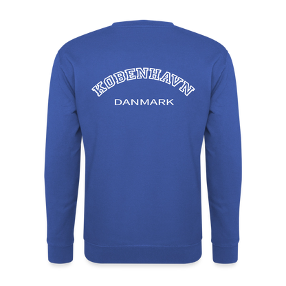 sweatshirt unisex - København - kongeblå