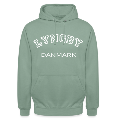 CityShirt - Hoodie - Lyngby - grågrøn