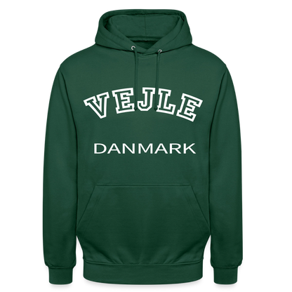 CityShirt - Hoodie - Vejle - flaskegrøn