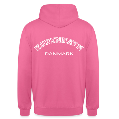 Hættetrøje unisex - København - pink