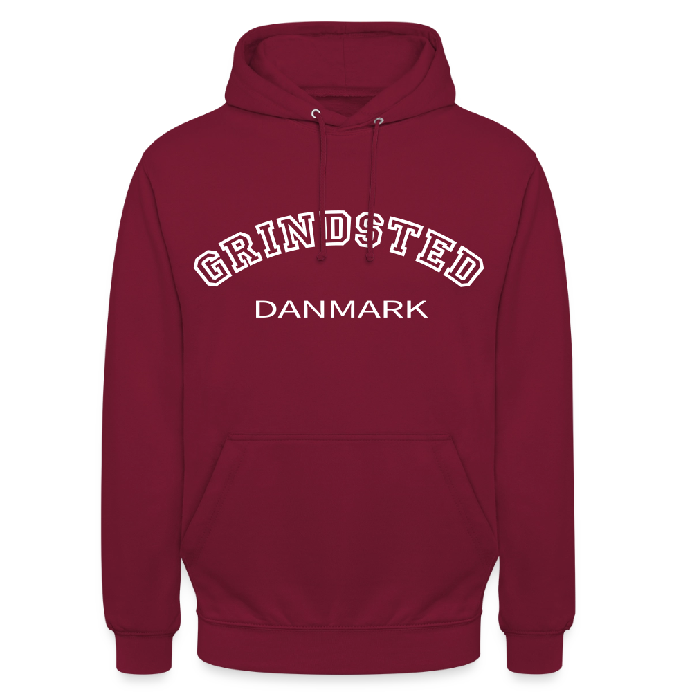 CityShirt - Hoodie - Grindsted - bordeaux