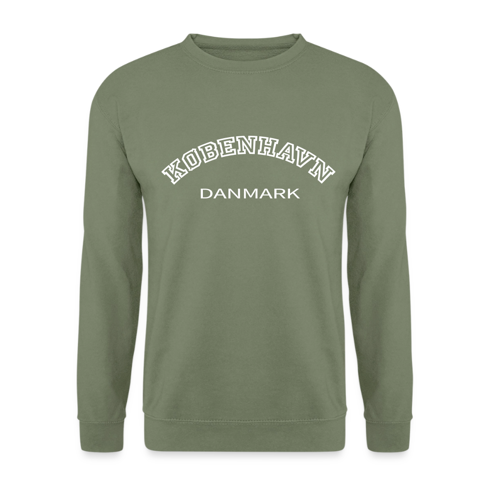 sweatshirt unisex - København - militærgrøn