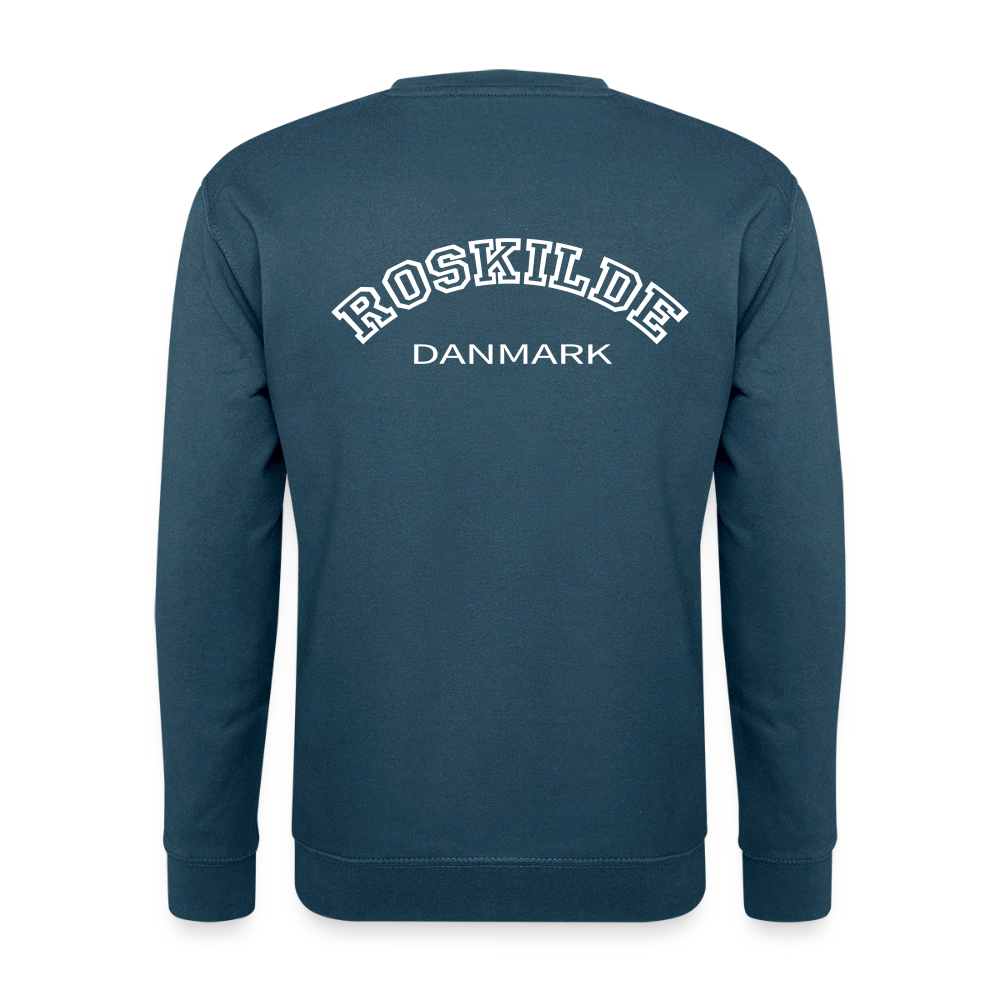 Sweatshirt unisex - Roskilde - indigoblå