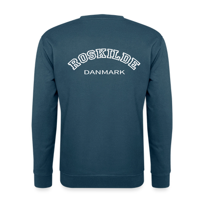 Sweatshirt unisex - Roskilde - indigoblå