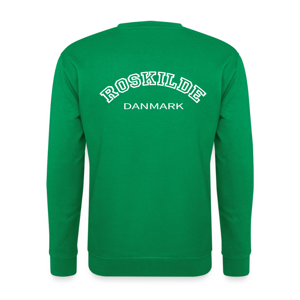 Sweatshirt unisex - Roskilde - kelly grøn