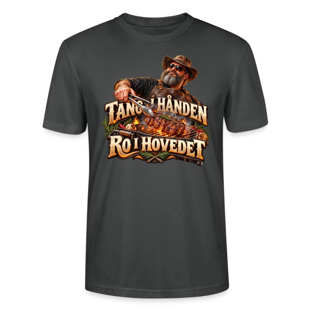 CityShirts - T-shirt - Tang i hånden – Ro i hovedet - CS050 - charcoal