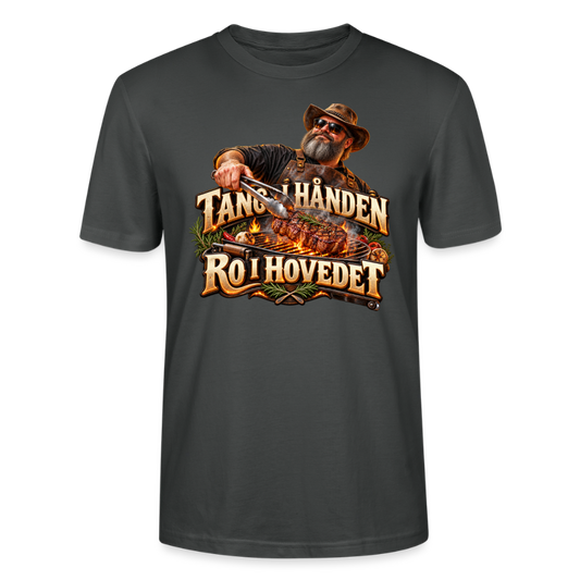 CityShirts - T-shirt - Tang i hånden – Ro i hovedet - CS050 - charcoal