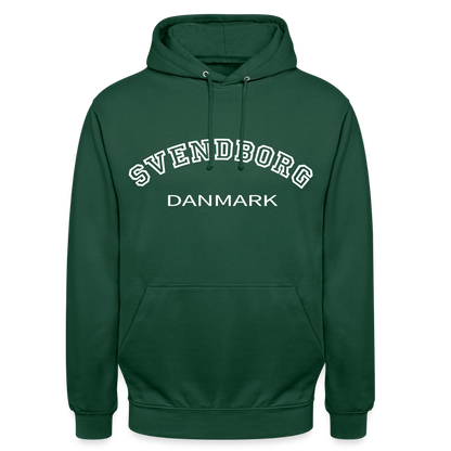 CityShirt - Hoodie - Svendborg - flaskegrøn
