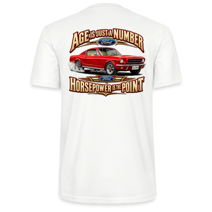 Carshirt T204 Ford - hvid