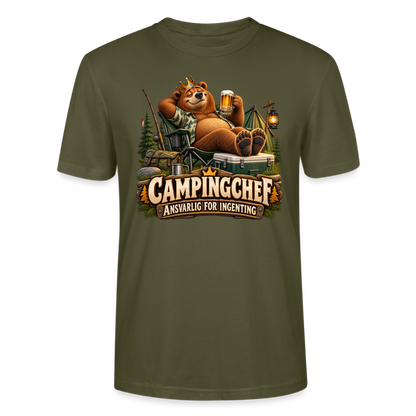 CityShirts - T-shirt - Campingchef – Ansvarlig for ingenting - CS038 - khaki