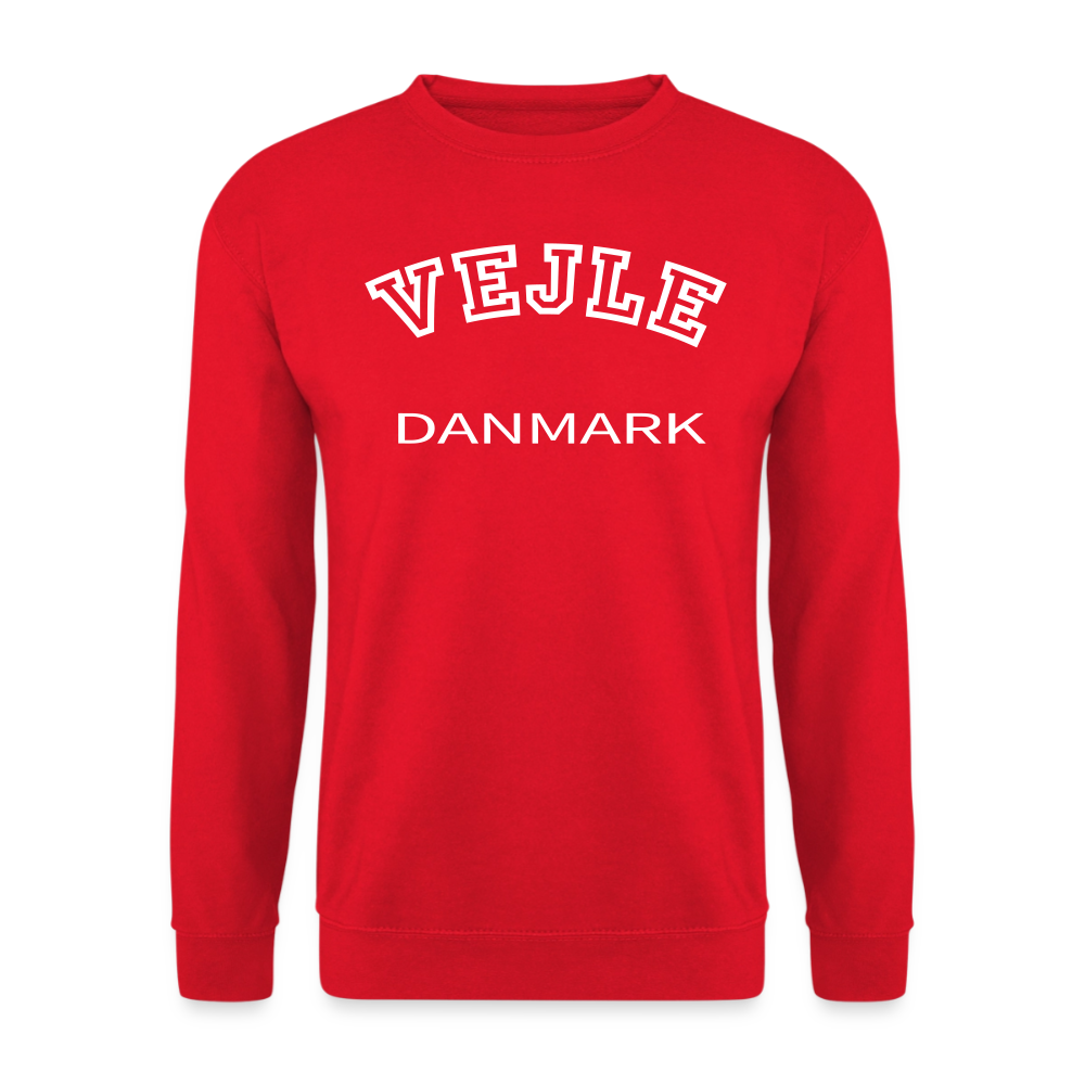 CityShirt - Sweatshirt - Vejle - rød