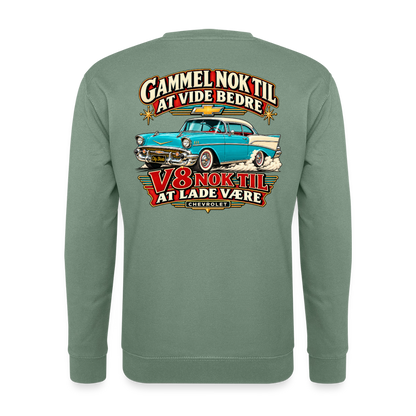 Carshirt 201 Chevrolet - grågrøn