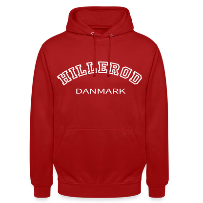 CityShirt - Hoodie - Hillerød - rød