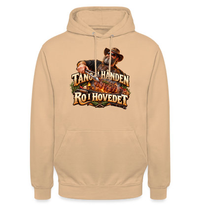 CityShirts - Hoodie - Tang i hånden – Ro i hovedet - CS050 - fersken