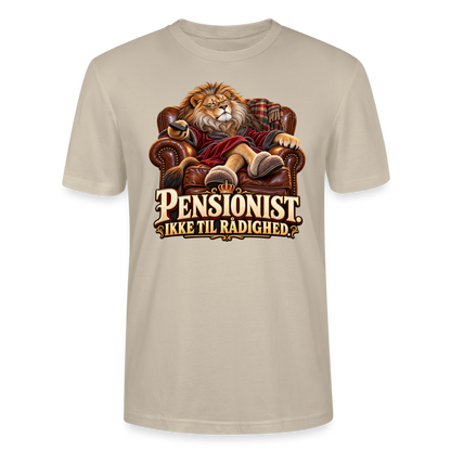 CityShirts - T-shirt - Pensionist. Ikke til rådighed. - CS030 - beige