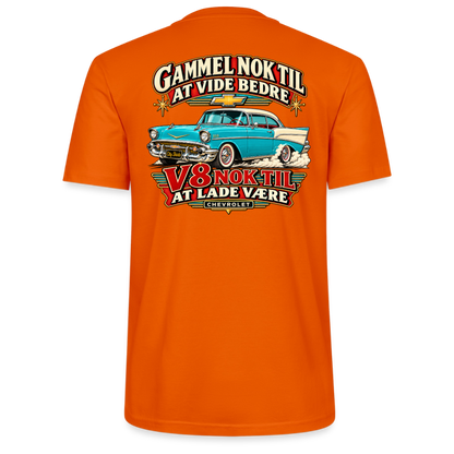 Carshirt T201 Chevrolet - mørk orange
