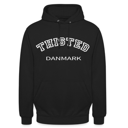 CityShirt - Hoodie - Thisted - sort