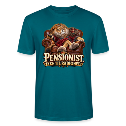 CityShirts - T-shirt - Pensionist. Ikke til rådighed. - CS030 - havblå