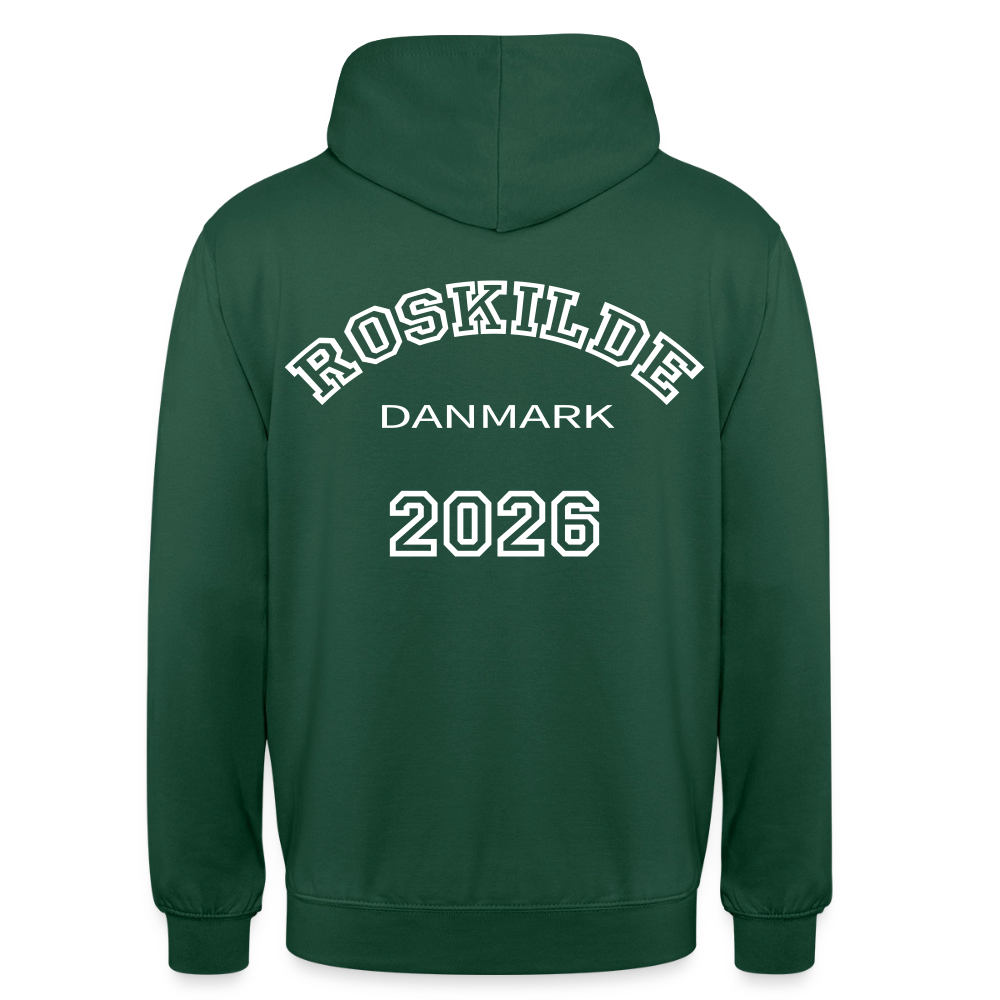 Hættetrøje unisex - Roskilde 2026 - flaskegrøn