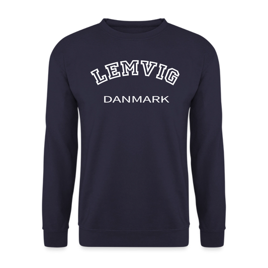 CityShirt - Sweatshirt - Lemvig - marineblå