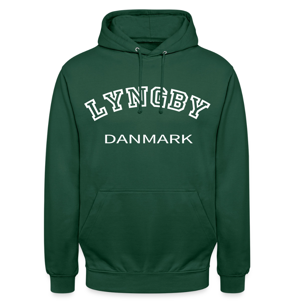 CityShirt - Hoodie - Lyngby - flaskegrøn