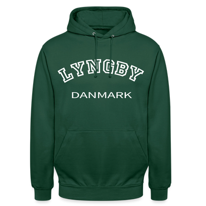 CityShirt - Hoodie - Lyngby - flaskegrøn