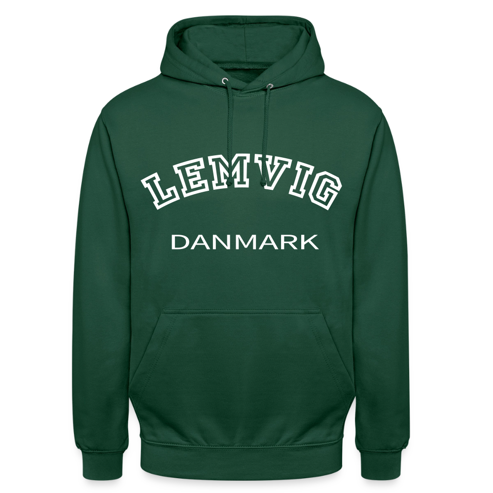 CityShirt - Hoodie - Lemvig - flaskegrøn