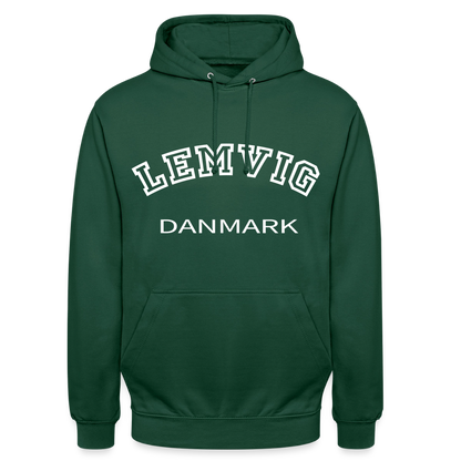 CityShirt - Hoodie - Lemvig - flaskegrøn
