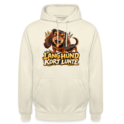 CityShirts - Hoodie - Lang Hund – Kort Lunte - CS026 - vaniljemilkshake