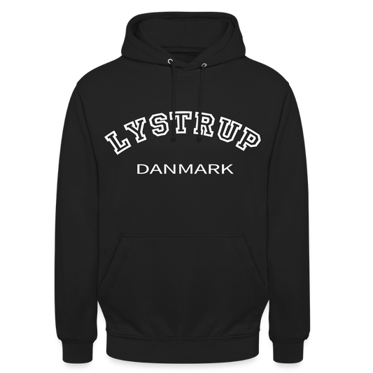 CityShirt - Hoodie - Lystrup - sort