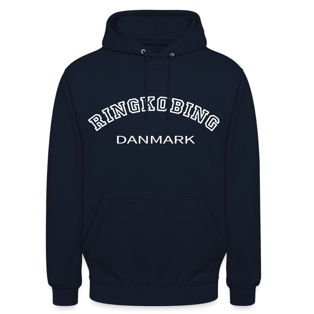 CityShirt - Hoodie - Ringkøbing - marineblå