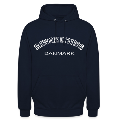 CityShirt - Hoodie - Ringkøbing - marineblå
