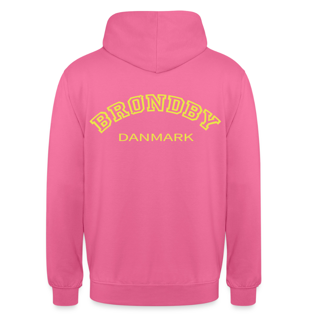 Hættetrøje unisex - Brøndby - pink