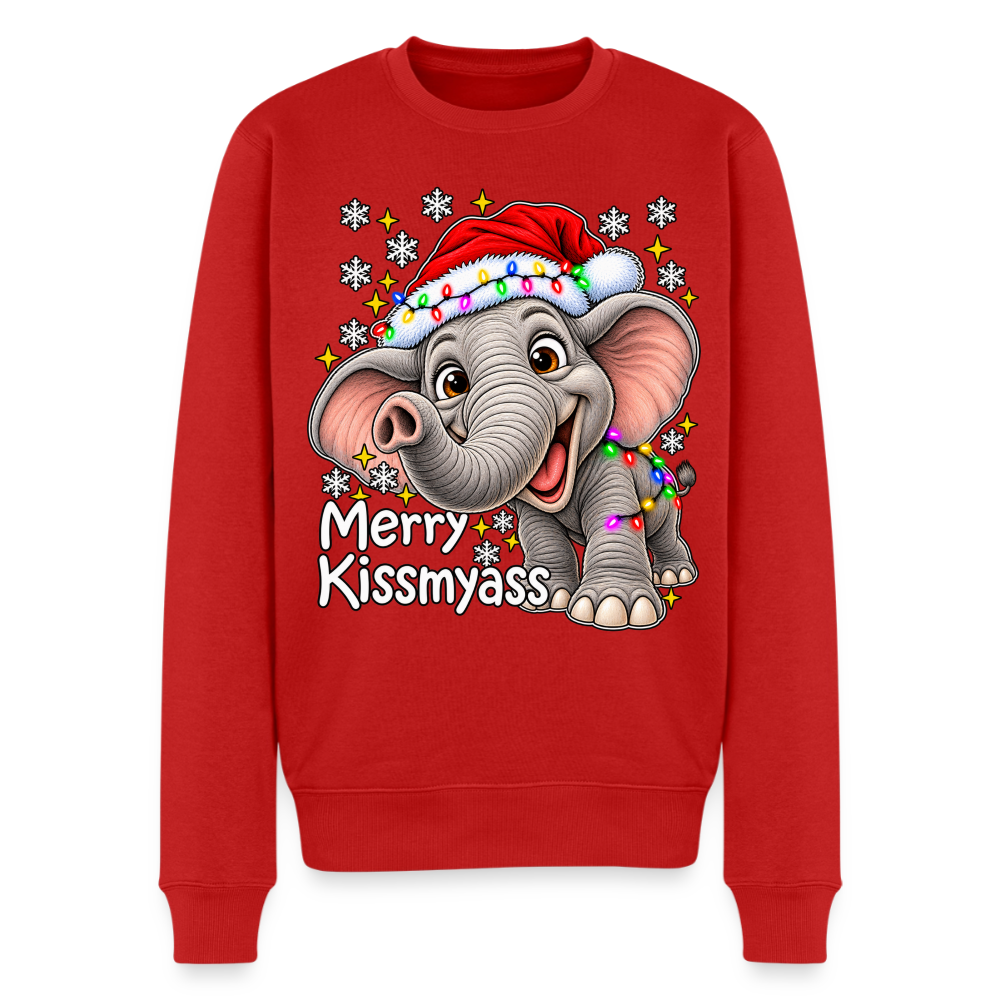 Elefant Jul - rød